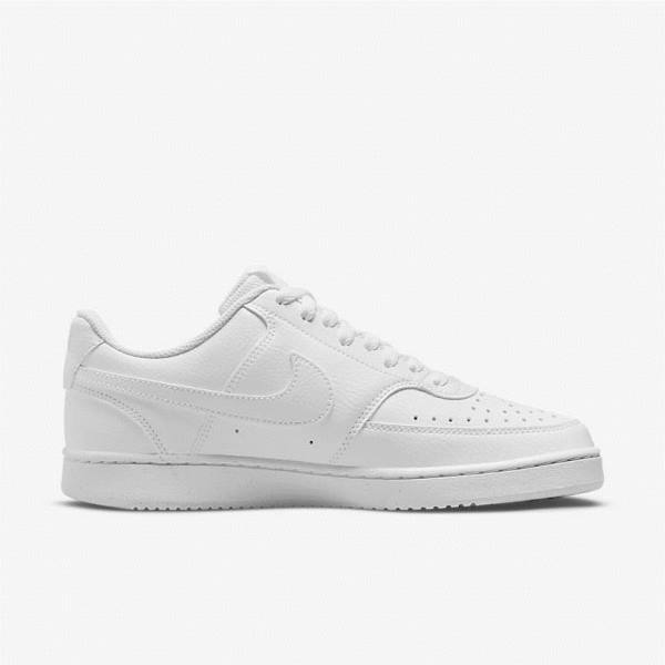 Trampki Damskie Nike Court Vision Low Next Nature Białe | NK819WCE