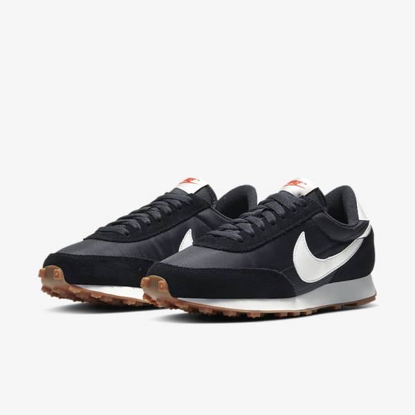 Trampki Damskie Nike Daybreak Czarne Brązowe Białe | NK104RXP