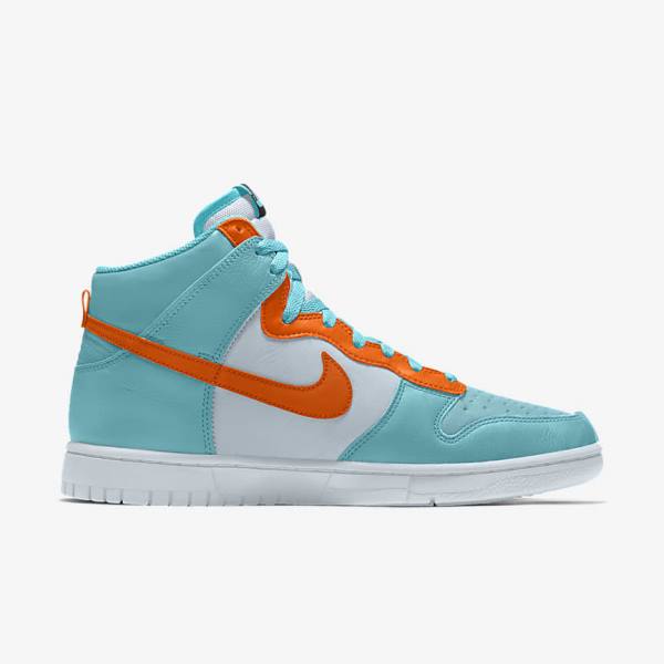 Trampki Damskie Nike Dunk High By You Custom Kolorowe | NK293LYB