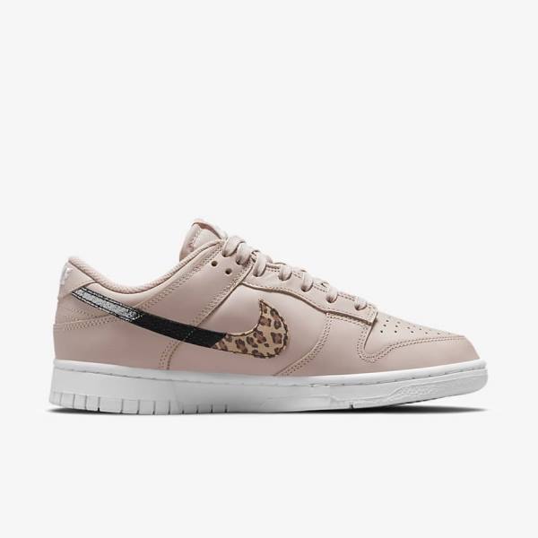 Trampki Damskie Nike Dunk Low SE Khaki Szare Khaki Szare Kolorowe | NK136INH