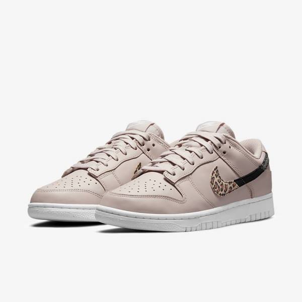 Trampki Damskie Nike Dunk Low SE Khaki Szare Khaki Szare Kolorowe | NK136INH