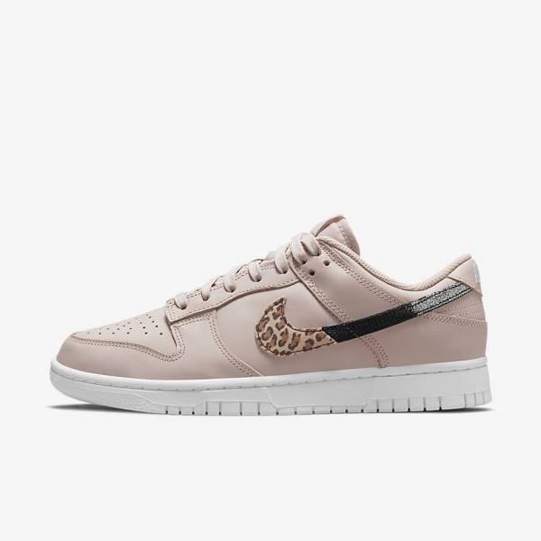 Trampki Damskie Nike Dunk Low SE Khaki Szare Khaki Szare Kolorowe | NK136INH