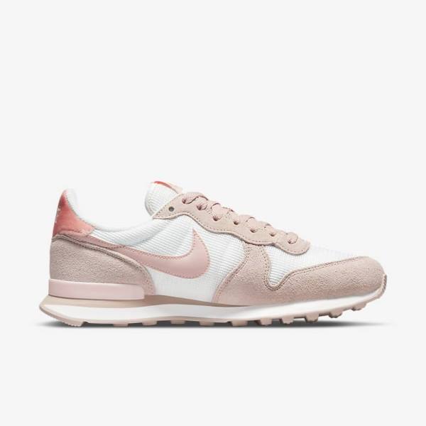 Trampki Damskie Nike Internationalist Białe Khaki Szare Głęboka | NK798JOB