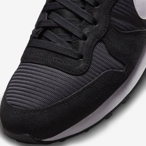 Trampki Damskie Nike Internationalist Czarne Ciemny Szare Białe | NK385TOF