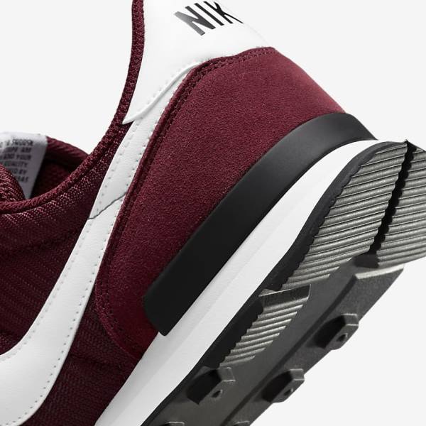 Trampki Damskie Nike Internationalist Czarne Platyna Białe | NK810LWZ