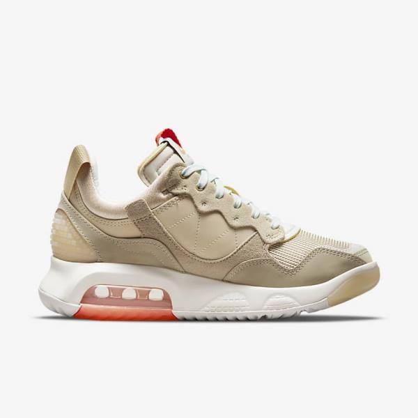 Trampki Damskie Nike Jordan MA2 Khaki Czerwone | NK843SEH