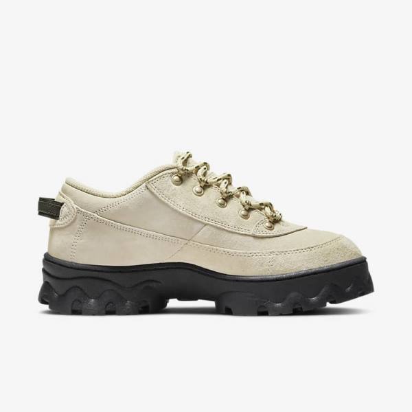 Trampki Damskie Nike Lahar Low Czarne Metal Złote Khaki | NK394YRB