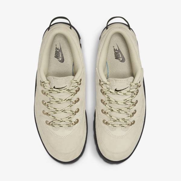 Trampki Damskie Nike Lahar Low Czarne Metal Złote Khaki | NK394YRB