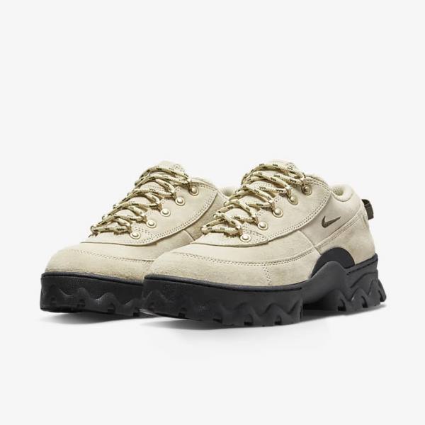 Trampki Damskie Nike Lahar Low Czarne Metal Złote Khaki | NK394YRB