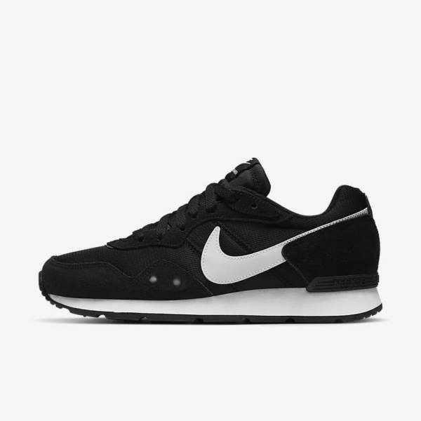 Trampki Damskie Nike Venture Runner Czarne Białe | NK204KRV