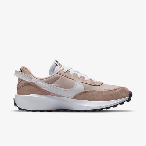 Trampki Damskie Nike Waffle Debut Różowe Różowe Khaki Różowe Białe | NK459HAE