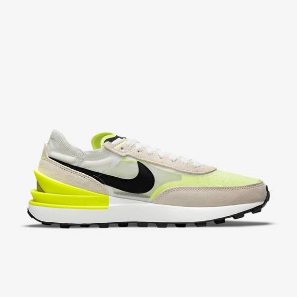 Trampki Damskie Nike Waffle One Białe Czarne | NK053DNC