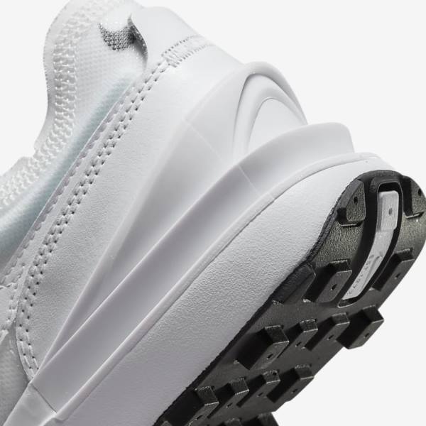 Trampki Damskie Nike Waffle One Białe Czarne Białe | NK163GLU