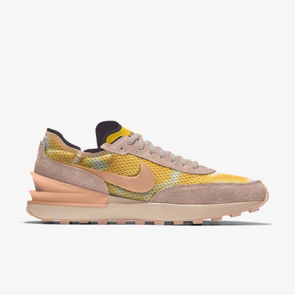 Trampki Damskie Nike Waffle One By You Custom Kolorowe | NK368RGW