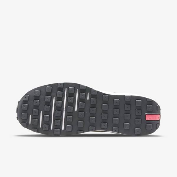 Trampki Damskie Nike Waffle One Czarne Czerwone Głęboka Zielone | NK103FSC