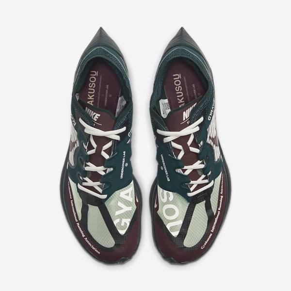 Trampki Damskie Nike ZoomX Vaporfly Next% x Gyakusou Bordowe | NK851GAE