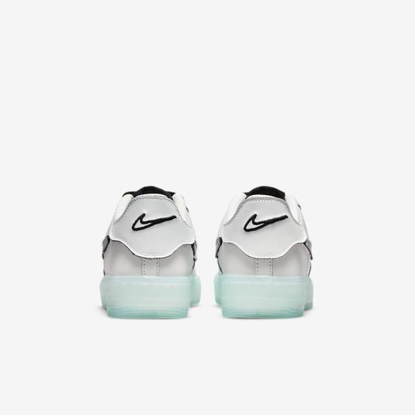 Trampki Dziecięce Nike Air Force 1-1 Older Białe Czarne Czerwone Kolorowe | NK684PTQ