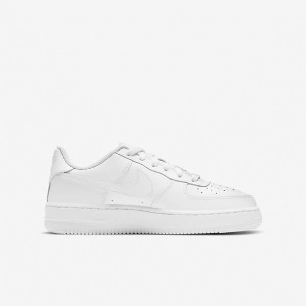 Trampki Dziecięce Nike Air Force 1 LE Older Białe | NK374BDF