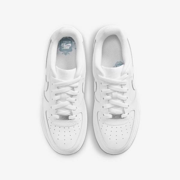 Trampki Dziecięce Nike Air Force 1 LE Older Białe | NK374BDF