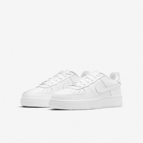 Trampki Dziecięce Nike Air Force 1 LE Older Białe | NK374BDF