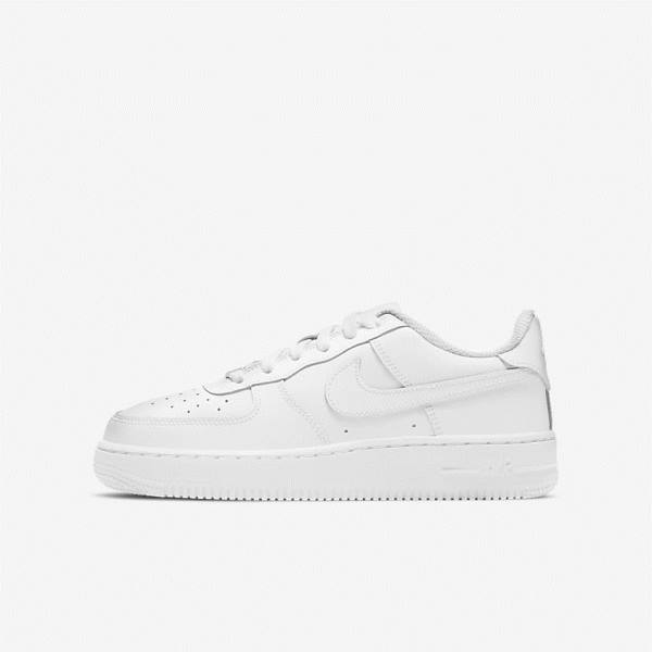 Trampki Dziecięce Nike Air Force 1 LE Older Białe | NK374BDF