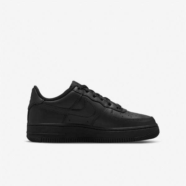 Trampki Dziecięce Nike Air Force 1 LE Older Czarne | NK598WEK