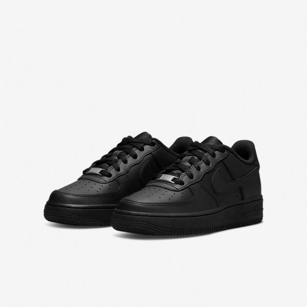 Trampki Dziecięce Nike Air Force 1 LE Older Czarne | NK598WEK