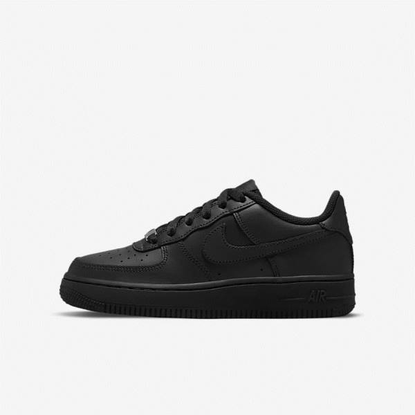 Trampki Dziecięce Nike Air Force 1 LE Older Czarne | NK598WEK