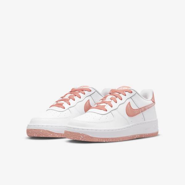 Trampki Dziecięce Nike Air Force 1 LV8 Older Białe Głęboka | NK126IDG