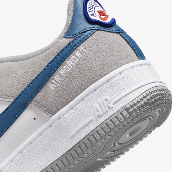 Trampki Dziecięce Nike Air Force 1 LV8 Older Głęboka Szare Białe Głęboka Szare | NK506NLE