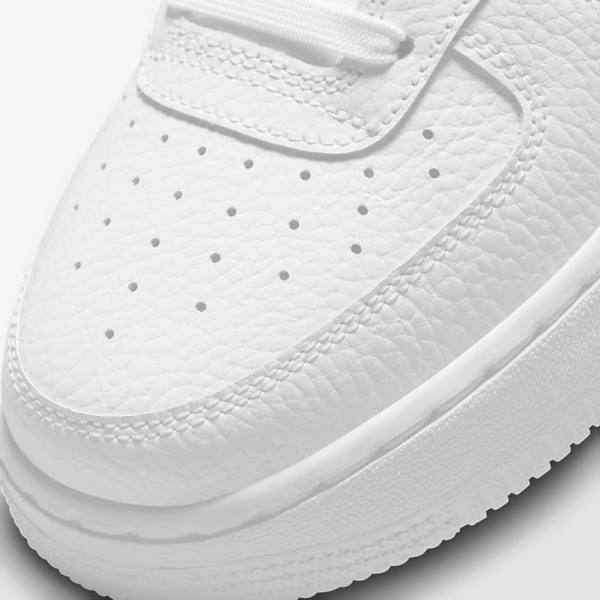 Trampki Dziecięce Nike Air Force 1 LV8 Older Białe Czerwone Białe Czarne | NK649LVU