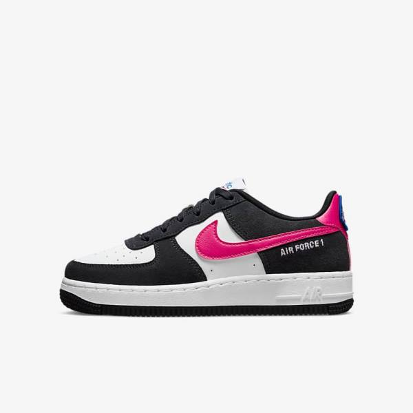 Trampki Dziecięce Nike Air Force 1 LV8 Older Białe Różowe | NK692DTN