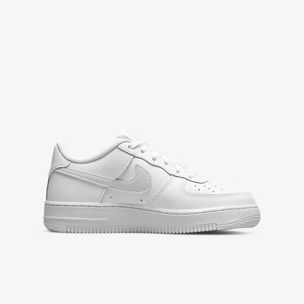 Trampki Dziecięce Nike Air Force 1 Older Białe | NK029AKZ