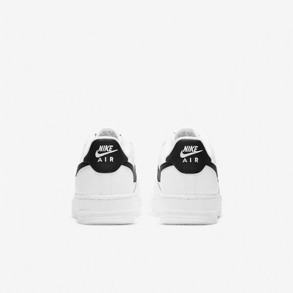 Trampki Dziecięce Nike Air Force 1 Older Białe Czarne | NK874HPZ