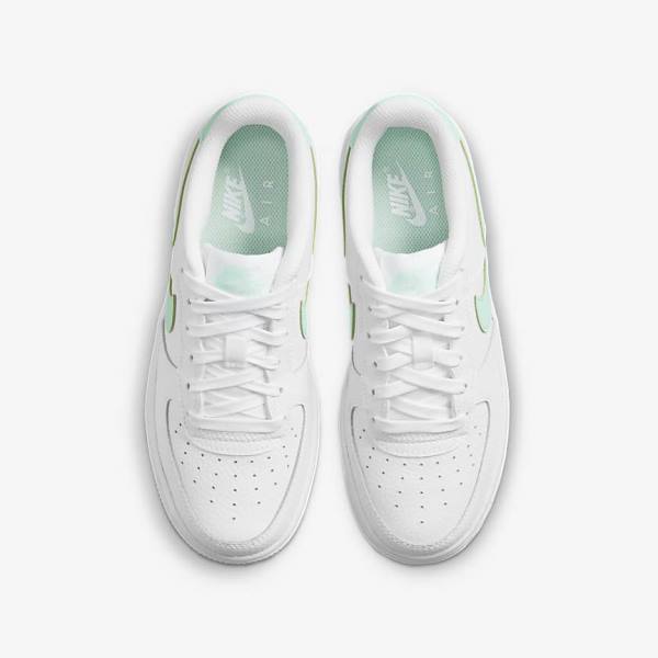 Trampki Dziecięce Nike Air Force 1 Older Białe Mięta | NK901XJF