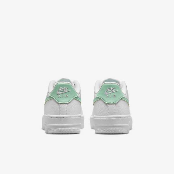 Trampki Dziecięce Nike Air Force 1 Older Białe Mięta | NK901XJF