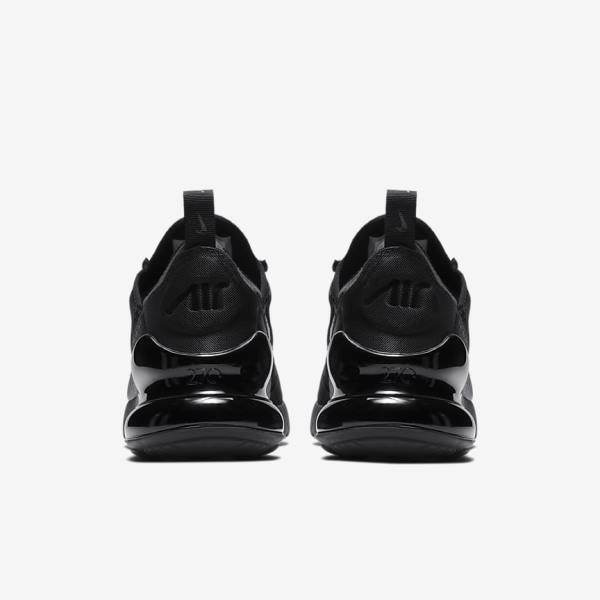 Trampki Dziecięce Nike Air Max 270 Older Czarne | NK653CML