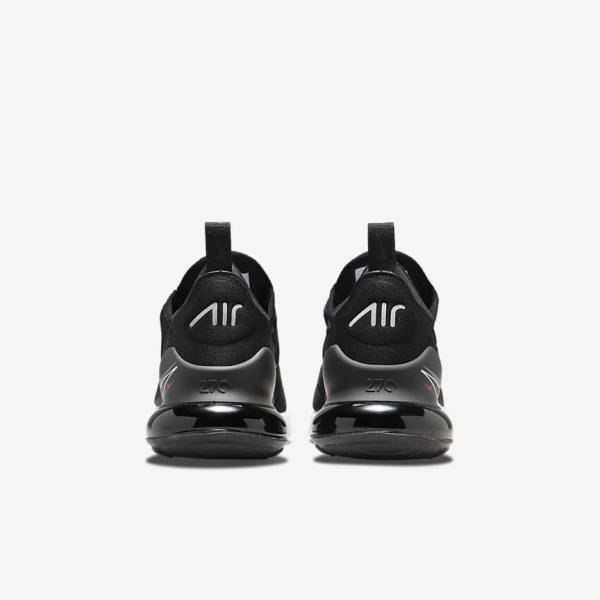 Trampki Dziecięce Nike Air Max 270 Older Czarne Szare | NK694OAW