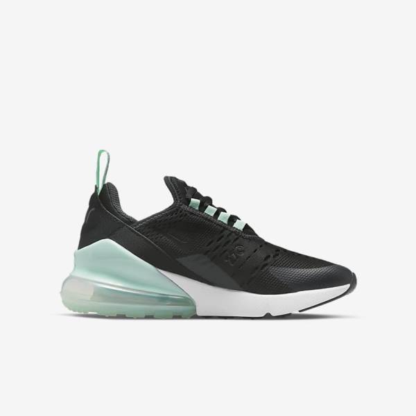 Trampki Dziecięce Nike Air Max 270 Older Białe Mięta Czarne | NK927AUS