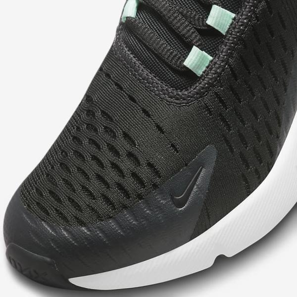 Trampki Dziecięce Nike Air Max 270 Older Białe Mięta Czarne | NK927AUS