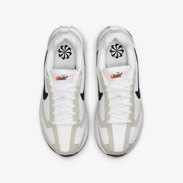 Trampki Dziecięce Nike Air Max Dawn Older Białe Głęboka Beżowe Czarne | NK163ISF