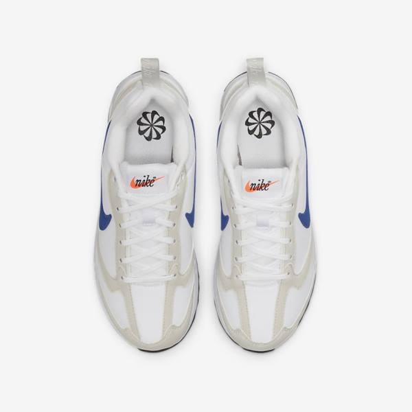 Trampki Dziecięce Nike Air Max Dawn Older Białe Głęboka Beżowe Czarne Królewski Niebieski | NK396JLW