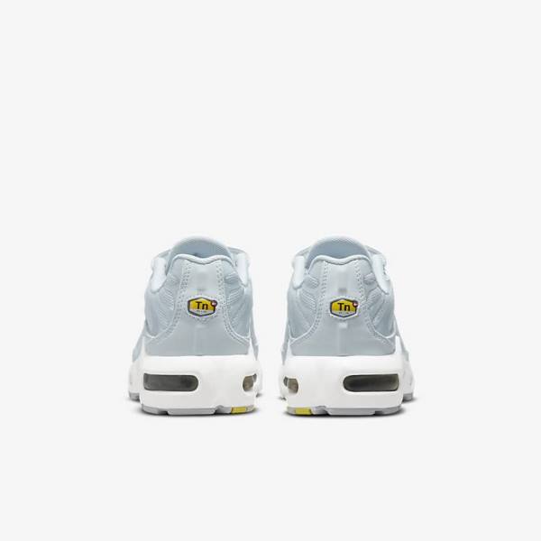 Trampki Dziecięce Nike Air Max Plus Older Białe | NK564AEC