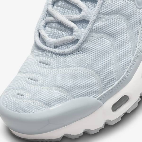 Trampki Dziecięce Nike Air Max Plus Older Białe | NK564AEC