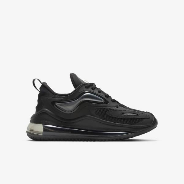 Trampki Dziecięce Nike Air Max Zephyr Older Czarne Ciemny Szare | NK029NPL