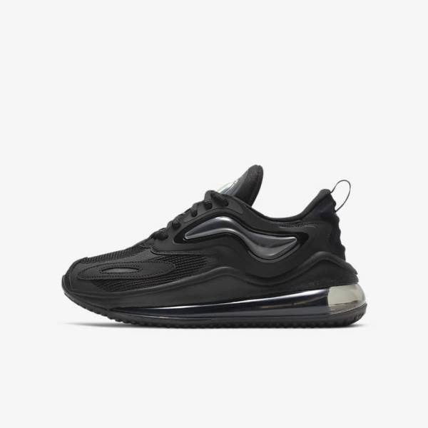 Trampki Dziecięce Nike Air Max Zephyr Older Czarne Ciemny Szare | NK029NPL