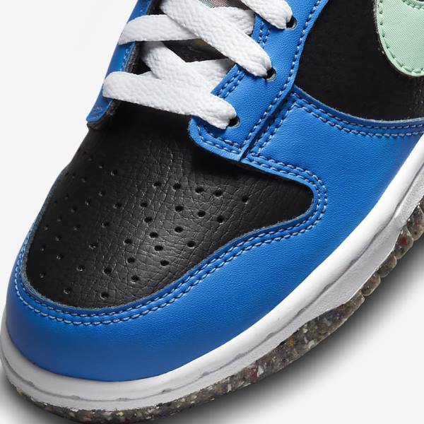 Trampki Dziecięce Nike Dunk Low SE Older Czarne Głęboka Niebieskie Różowe Mięta | NK731EIR