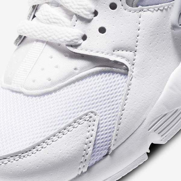 Trampki Dziecięce Nike Huarache Run Older Białe Platyna Białe | NK452VFK