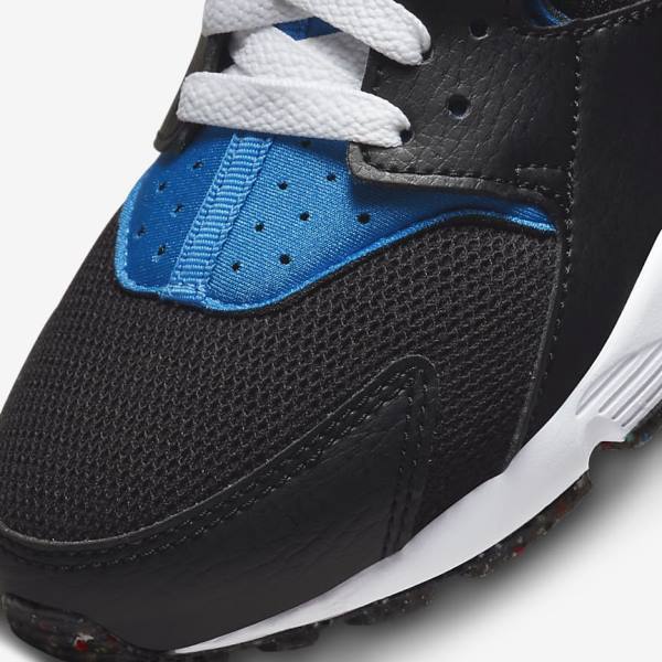 Trampki Dziecięce Nike Huarache Run Older Czarne Głęboka Niebieskie Różowe Mięta | NK601WSC