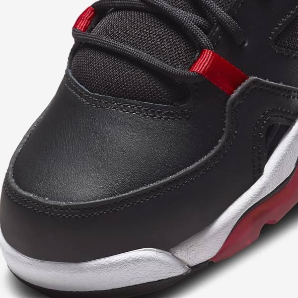 Trampki Dziecięce Nike Jordan Flight Club 91 Older Czarne Czerwone Białe | NK460XDE